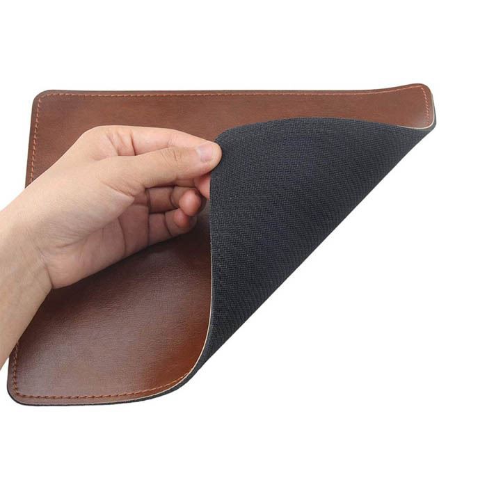 printed pu leather mouse pad 4