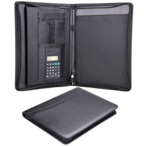 Δερμάτινο Portfolio με φερμουάρ