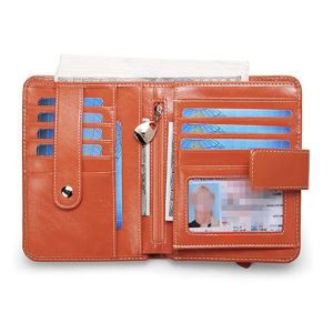 PU RFID Hot Πορτοφόλι Πορτοφόλι Πορτοφόλι Πορτοφόλι