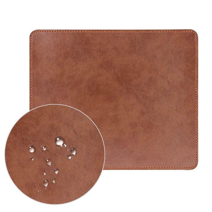 Rubber Base Leather Mousepad