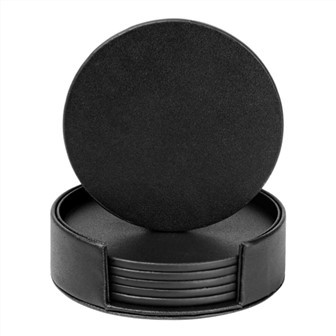 Non Slip Leather Coaster
